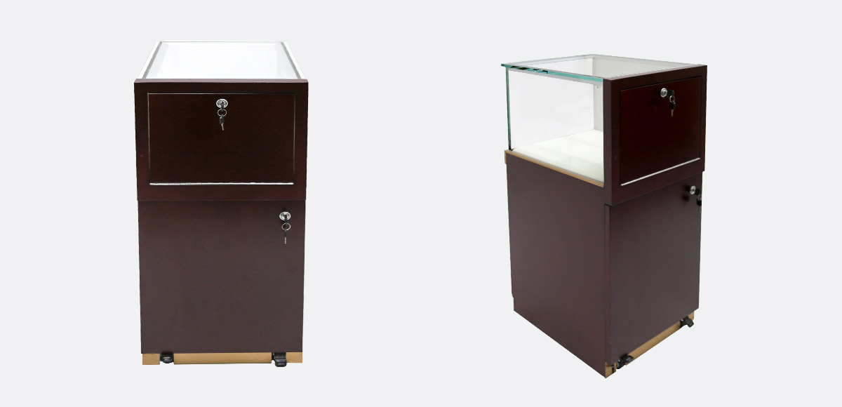 LUXURY Watch SHOWCASE DESIGN WITH STORAGE CABINETS