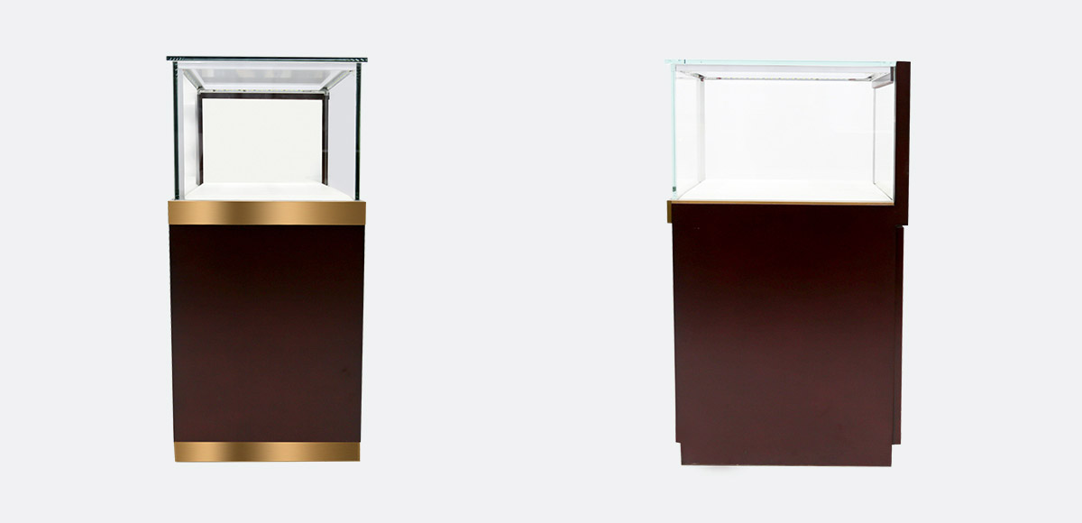 LUXURY Watch SHOWCASE DESIGN WITH STORAGE CABINETS