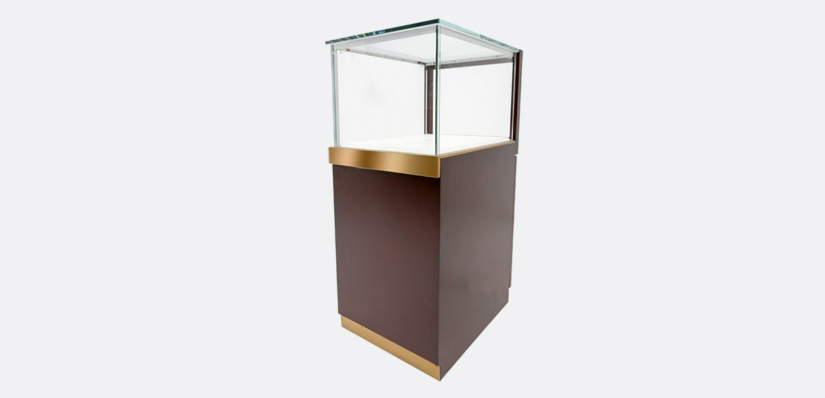 LUXURY Watch SHOWCASE DESIGN WITH STORAGE CABINETS