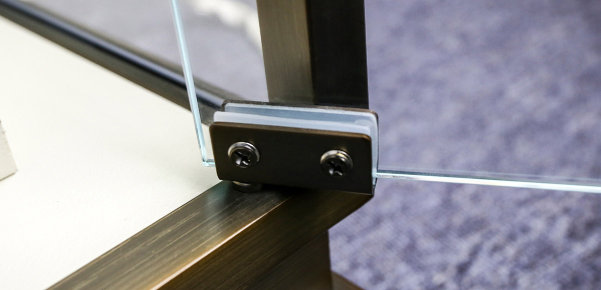 Watch AND JEWELRY METAL AND GLASS TALL DISPLAY showcase WITH LIGHTS