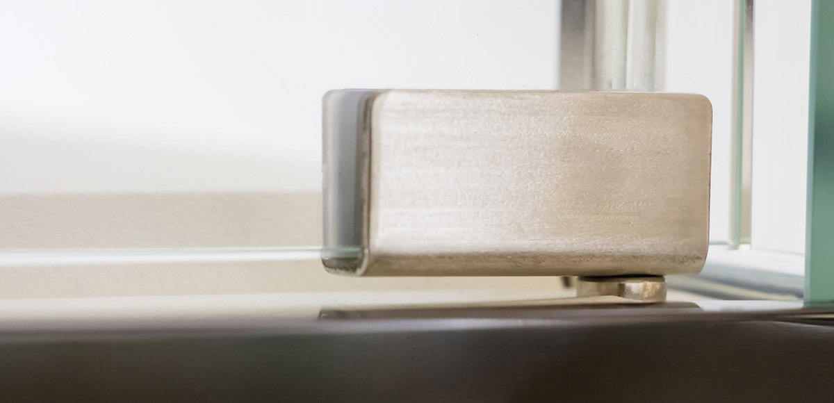 Watch AND JEWELRY METAL AND GLASS TALL DISPLAY showcase WITH LIGHTS