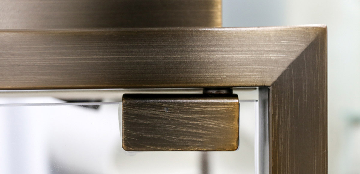 Watch AND JEWELRY METAL AND GLASS TALL DISPLAY showcase WITH LIGHTS