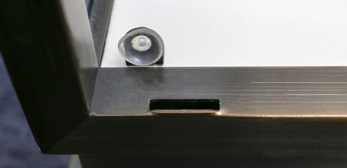 Watch AND JEWELRY METAL AND GLASS TALL DISPLAY showcase WITH LIGHTS