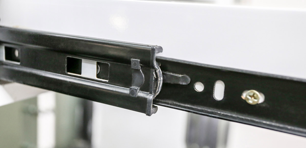 curved wooden jewelry showcase