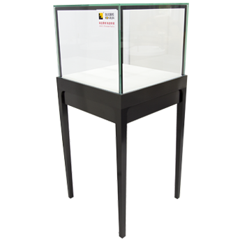 square watch and jewelry showcase cabinet
