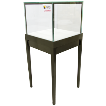 square watch and jewelry showcase cabinet