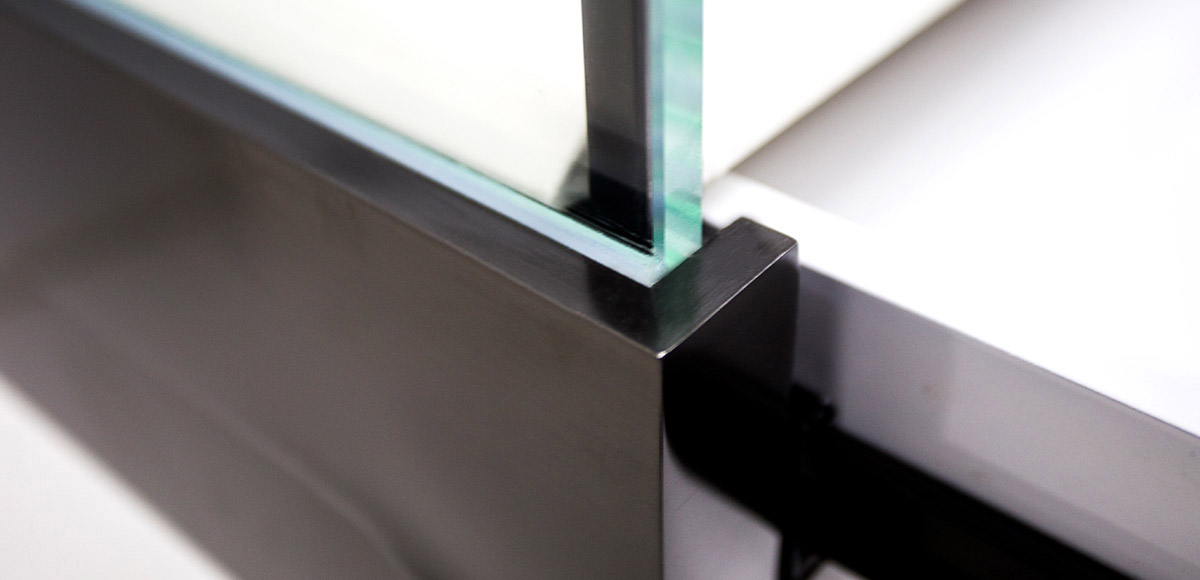 square watch and jewelry showcase cabinet